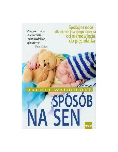 SPOSÓB NA SEN.  RACHEL WADDILOVE - ESPE