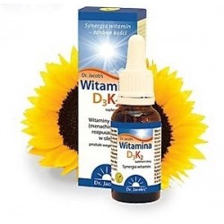 WITAMINA D3 K2 W KROPLACH 20ml DR. JACOBS