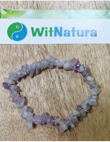 AMETYST JASNY, BRANSOLETKA SIECZKA