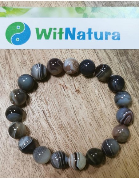 AGAT BOTSWANA, BRANSOLETKA KULKI 10 mm