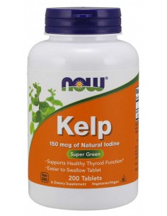 copy of KELP (ALGI MORSKIE) 150mg 200tabs NOW FOODS