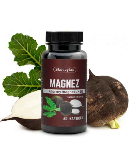 MAGNEZ 4 FORMY + B6. CZARNA RZEPA. 60 KAPS. - MAREK SKOCZYLAS