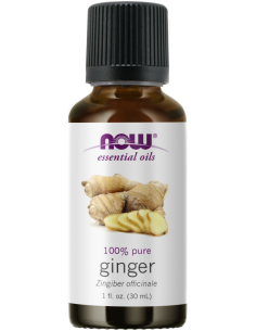 IMBIR ( GINGER OIL ) OLEJEK ETERYCZNY 30ml ESSENTIAL OIL NOW FOODS