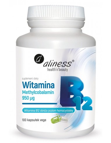 WITAMINA B12 100 VEGE KAPS. - ALINESS