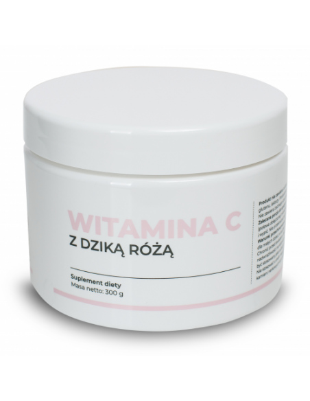 WITAMINA C Z DZIKĄ RÓŻĄ 300g - VISANTO UKRYTE TERAPIE JERZY ZIĘBA