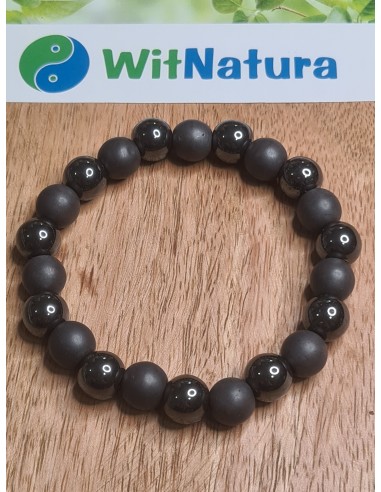 HEMATYT ( KULKI MATOWE i SZLIFOWANE ), BRANSOLETKA KULKI 10 mm