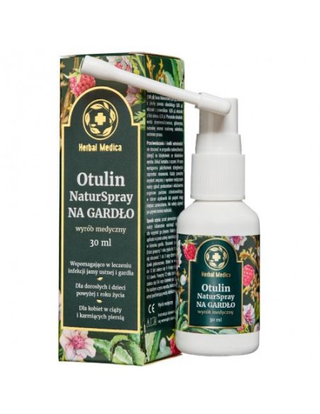 OTULIN NATURSPRAY NA GARDŁO 30ML - HERBAL MEDICAL