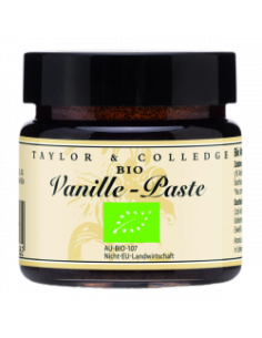 PASTA WANILIOWA Z NASIONAMI WANILII BIO 65G TAYLOR & COLLEDGE