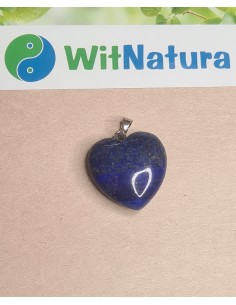 LAPIS LAZULI, 25/25mm, ZAWIESZKA SERCE