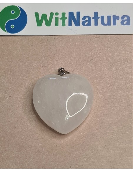 KRYSZTAŁ GÓRSKI, 25/25mm, ZAWIESZKA SERCE