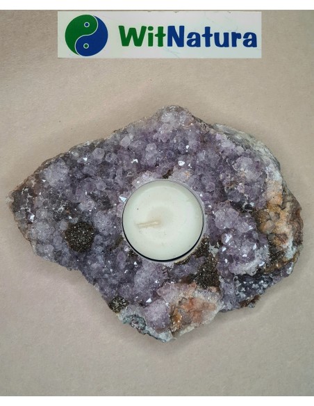 AMETYST SZCZOTKA ŚWIECZNIK