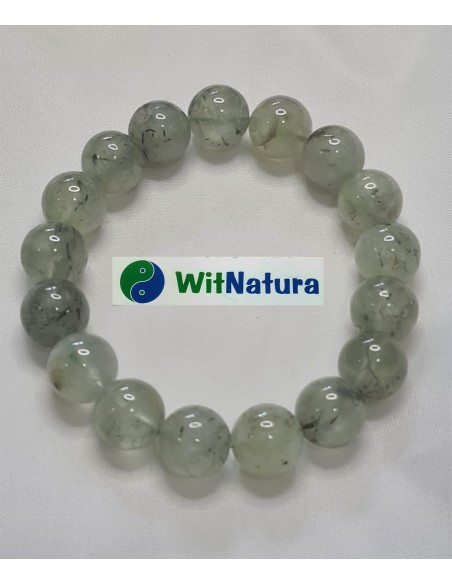 PRENIT / PREHNIT, SUPER JAKOŚĆ, BRANSOLETKA KULKI 12MM