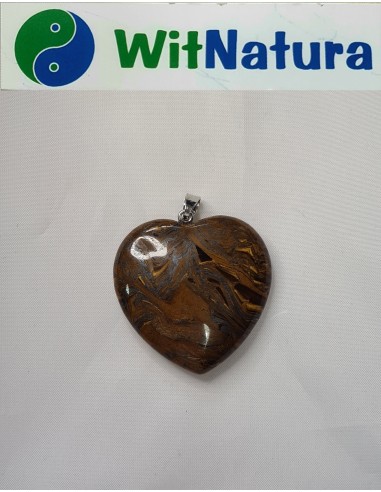 OKO TYGRYSIE, 40/40mm ZAWIESZKA SERCE