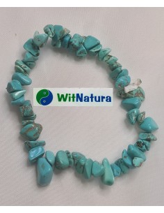 HOWLIT TURKUSOWY,  BRANSOLETKA SIECZKA