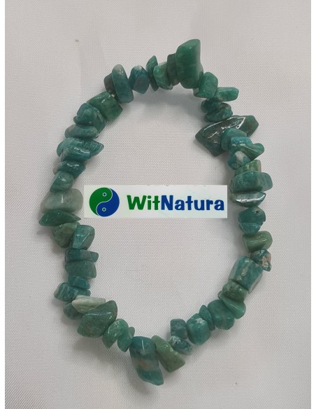 AMAZONIT, BRANSOLETKA SIECZKA