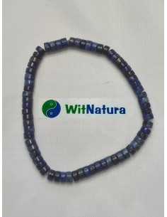 LAPIS LAZULI, 2/4 mm, BRANSOLETKA WALCE