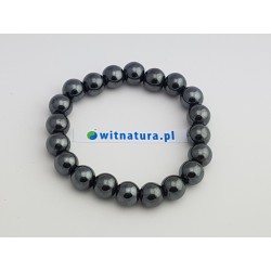 HEMATYT, BRANSOLETKA KULKI 10 mm
