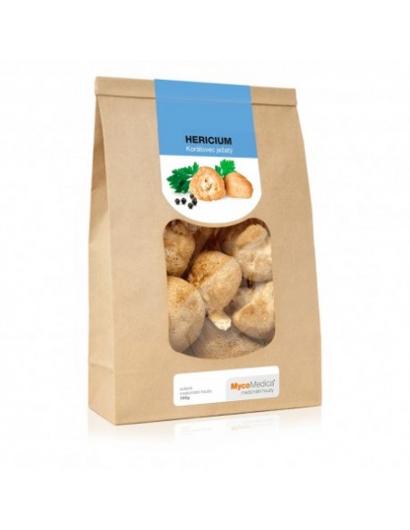 HERICIUM ( SOPLÓWKA JEŻOWATA ) SUSZONE GRZYBY 100 G. - MYCOMEDICA