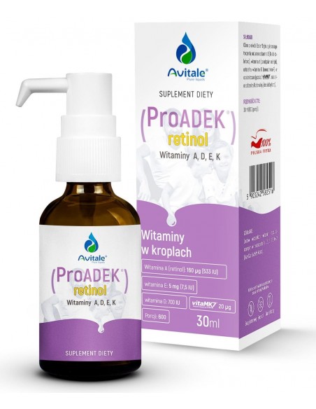WITAMINA ProADEK® RETINOL, 30 ml AVITALE - ALINESS