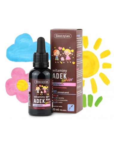 WITAMINA ADEK JUNIOR 30ml ( 900 KROPLI ) - MAREK SKOCZYLAS