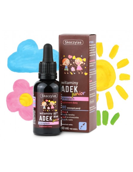 WITAMINA ADEK JUNIOR 30ml ( 900 KROPLI ) - MAREK SKOCZYLAS