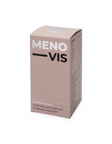 MENOVIS 60 KAPS. VISANTO UKRYTE TERAPIE JERZY ZIĘBA