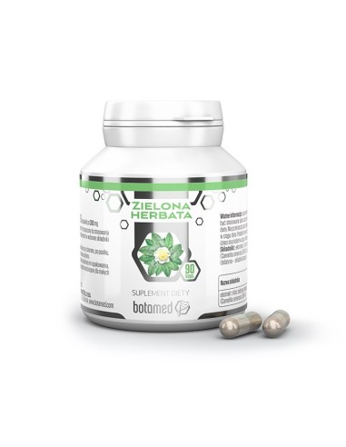 ZIELONA HERBATA 90 kaps. - B&M