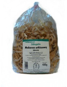 MAKARON ORKISZOWY JAJECZNY NITKA PŁASKA 400g HILDRGARDA