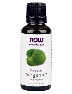 BERGAMOTKA ( BERGAMOT OIL ) OLEJEK ETERYCZNY  30ml ESSENTIAL OIL NOW FOODS