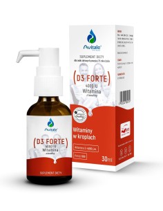 WITAMINA D3 FORTE 4000 IU Z LANOLINY 30 ml AVITALE - ALINESS