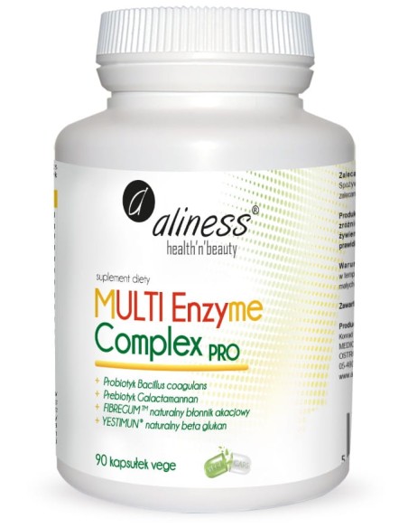 MULTI ENZYME COMPLEX PRO x 90 VEGE CAPS. - ALINESS