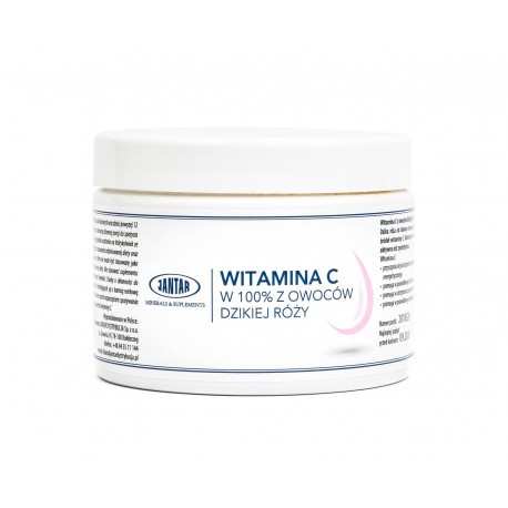 WITAMINA C - DZIKA RÓŻA 300g - JANTAR