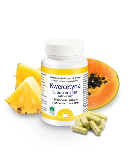 KWERCETYNA LIPOSOMALNA 60kaps. - DR. JACOBS