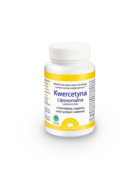 KWERCETYNA LIPOSOMALNA 60kaps. - DR. JACOBS