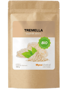 TREMELLA BIO (TRZĘSAK MORSZCZYNOWATY) W PROSZKU 100 G. - MYCOMEDICA