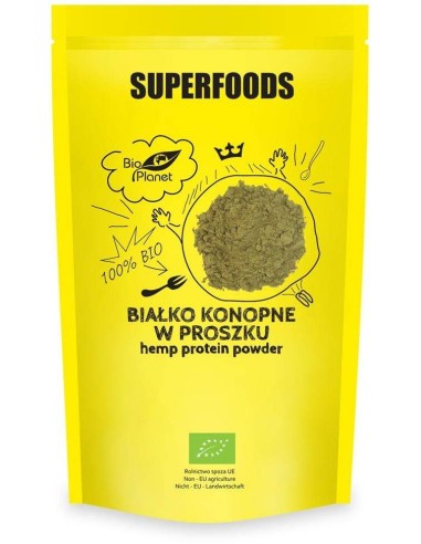 BIAŁKO KONOPNE W PROSZKU BIO 150 g - BIO PLANET