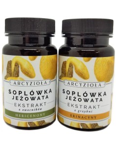 SOPLÓWKA JEŻOWATA EKSTRAKT 2X 30G (OWOCNIK I GRZYBNIA) - ARCYZIOŁA ROKITNIK I PRZYJACIELE