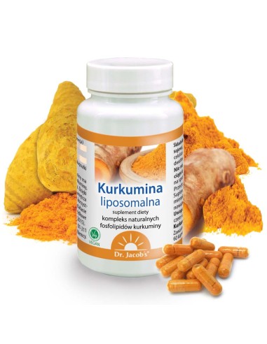KURKUMINA LIPOSOMALNA FOSFOLIPIDY 60 KAPS. - DR. JACOBS