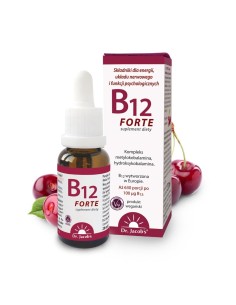 B12 FORTE W KROPLACH 20 ML- DR. JACOBS
