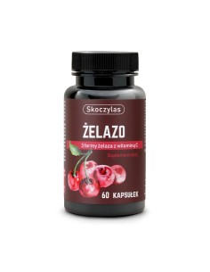 ŻELAZO 3 FORMY Z WITAMINĄ C 60 VEGE KAPS.- MAREK SKOCZYLAS 2