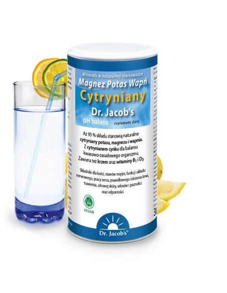 MAGNEZ POTAS WAPŃ CYTRYNIANY PLUS - ELEKTROLITY DR. JACOBS
