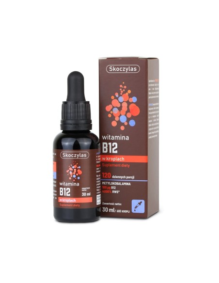 WITAMINA B12 W KROPLACH 30 ml (600 kropli) - MAREK SKOCZYLAS