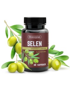 SELEN, WITAMINA E, PIPERYNA 60 kaps. - MAREK SKOCZYLAS