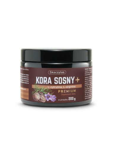 KORA SOSNY + L-CYTRULINA + L-ARGININA PREMIUM 200 G - MAREK SKOCZYLAS