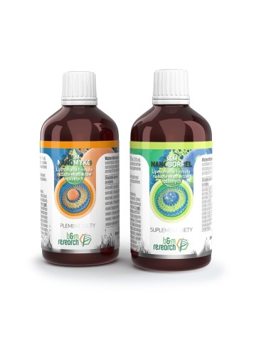 NANOBORREL + NANOMYKO, LIPOSOMY ZIOŁOWE, JAN ORUBA - B&M