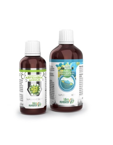 NANOBAB + ARTEMISIA ANNUA, LIPOSOMY ZIOŁOWE, JAN ORUBA - B&M
