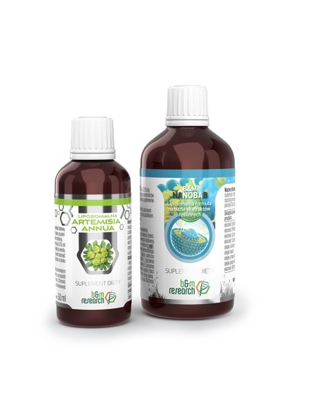 NANOBAB + ARTEMISIA ANNUA, LIPOSOMY ZIOŁOWE, JAN ORUBA - B&M