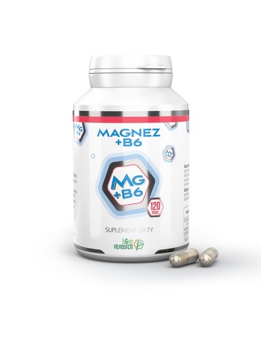 MAGNEZ + B6, 120 kaps.  JAN ORUBA - B&M
