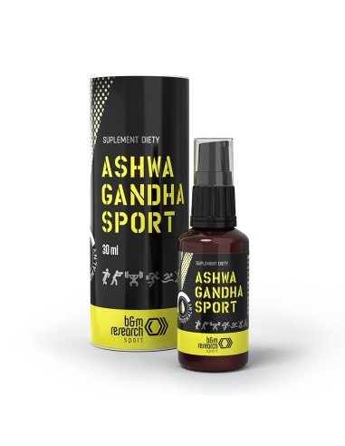 ASHWAGANDHA SPORT – LIPOSOMALNA, LIPOSOMY ZIOŁOWE, JAN ORUBA - B&M