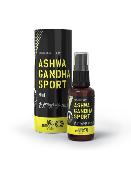 ASHWAGANDHA SPORT – LIPOSOMALNA, LIPOSOMY ZIOŁOWE, JAN ORUBA - B&M